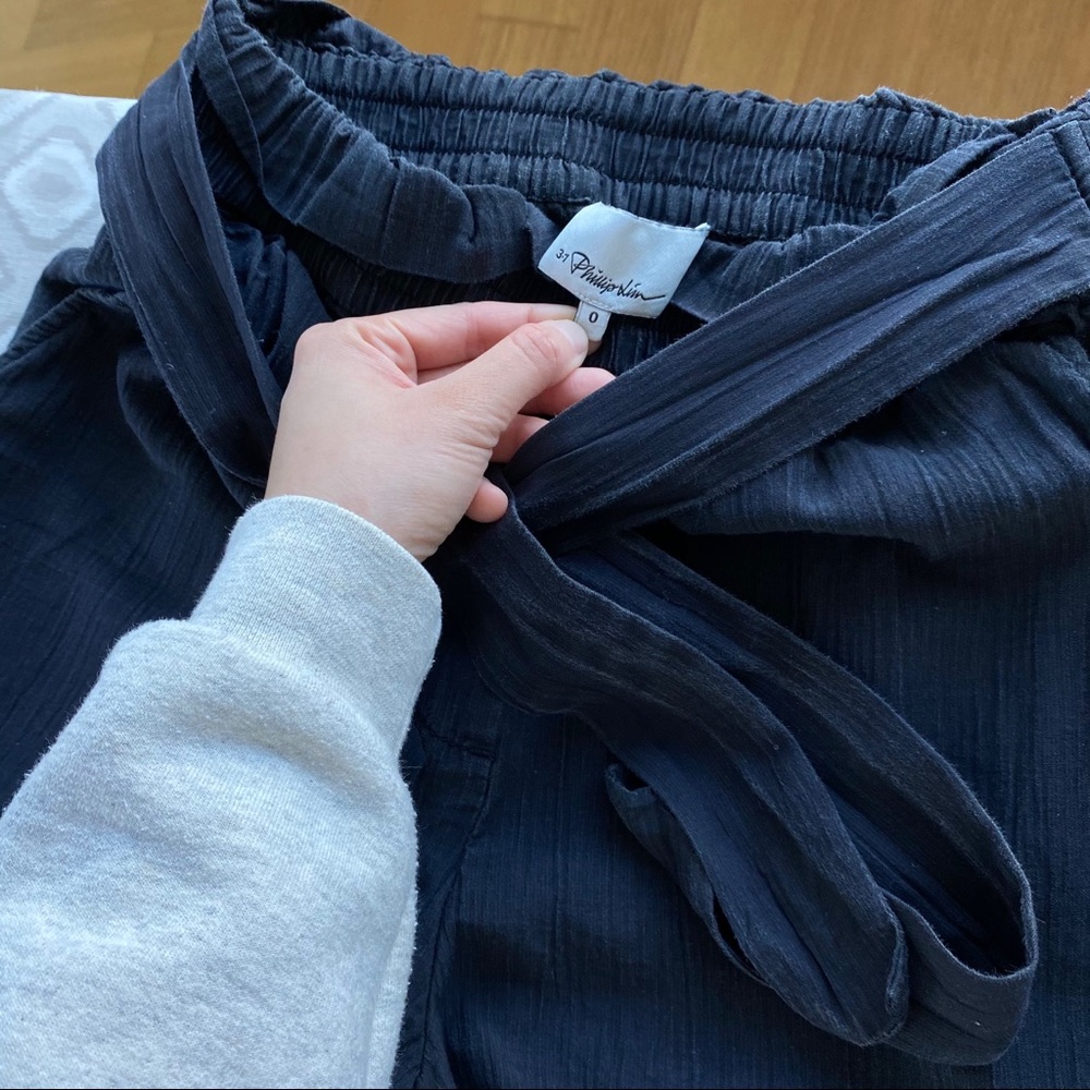 3.1 Philip Lim Shorts (denim style, size 0)